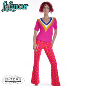 Z31.17 Lalamour LIEKE FLARED PANTS LASU26233 BUBBLE BEAT