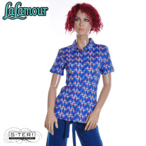 Z31.21 Lalamour SILL blouse S/SL LASU26372 FREE BIRD