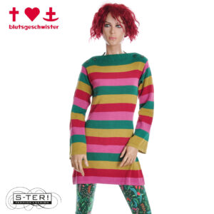 W3.2 BLUTSGESCHWISTER CARNABY RAINBOW 001263-143 00270 LITTLE PARTY STRIPE KNIT