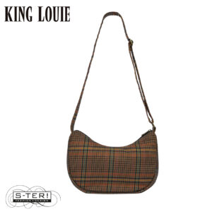 W9.89 KING LOUIE 10713 FANNY LARGE ART CHECK UMBRE