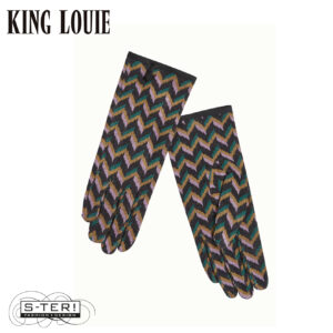 W9.92  KING LOUIE 10726 MIREILLE GLOVE SPICY BROWN