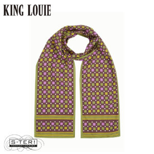 W9.86 KING LOUIE 10748 JUNE SCARF POSEY GREEN