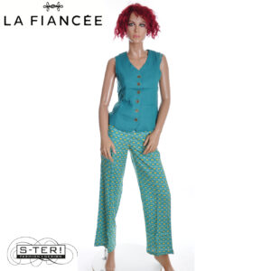 Z17.4 La Fiancee QUINGA GILET EFGQ2614 MER