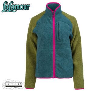W31.12 LALAMOUR AW26300 IVY JACKET PLUSH COLORBLOCK