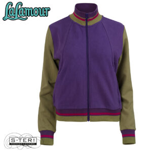 W31.3 LALAMOUR AW26091 LANA SWEAT JACKET COSY COLORBLOCK