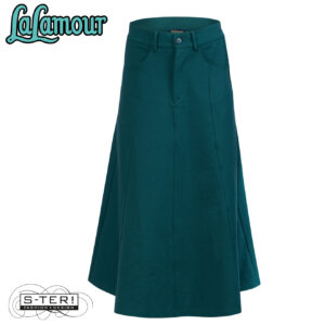 W31.14 LALAMOUR AW26316 RIVER SKIRT PUNTA DI ROMA MEDITERRANEA