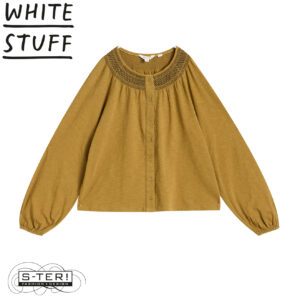W18.57 WHITE STUFF 447063 SUZIE SHIRRED TOP MID CHART