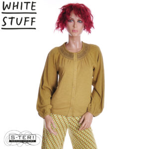 W18.57 WHITE STUFF 447063 SUZIE SHIRRED TOP MID CHART