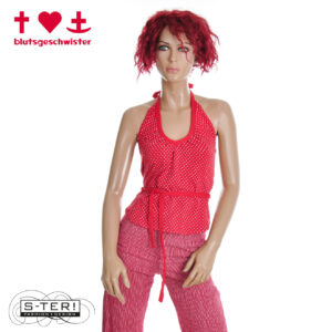 Z3.33 BLUTSGESCHWISTER MA CHERIE SLEEVELESS TOP 001261-702 LOVELY MEMORIES DOT