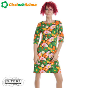 W32.2 CISSI OCH SELMA DORIS DRESS 26306 1970 GRONORANGE