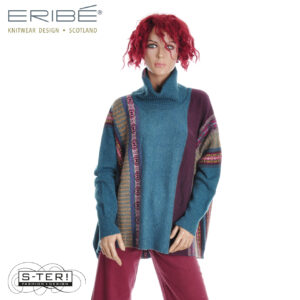 W33.4 Eribé MONTROSE COWL SWEATER P4332 HUNTER