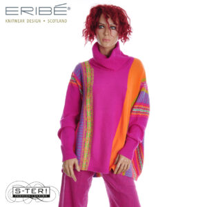 W33.6 Eribé MONTROSE COWL SWEATER P4332 STARBURST
