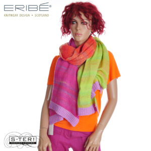 W33.10 Eribé treeline wrap scarf S4152 STARBURST