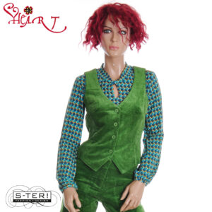 W26.24 HEART ASSISI GILET HX036 RBS11 B07 GREEN