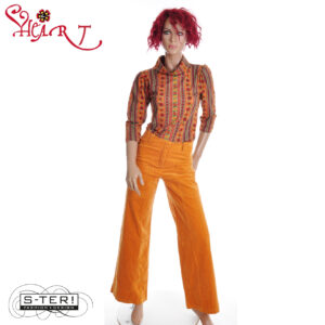 W26.33 HEART TRIANGLE TROUSERS HA018 RBS B84 APRICOT