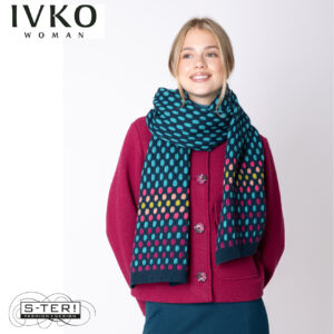 W8.23 IVKO KNIT SCARF BUBBLES