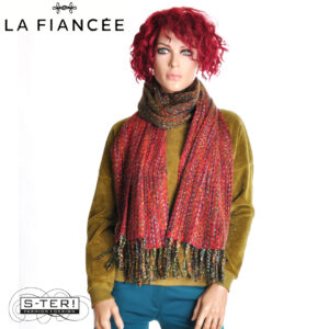W17.12 LA FIANCEE ANANTA SCARF ROUILLE HAEA2607