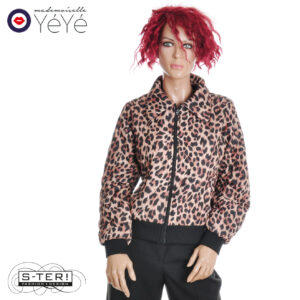 W13.4 Mademoiselle Yéyé LUCKY STAR JACKET LEOPARD 62620