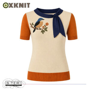 OXKNIT DAMES TOP BLUE SEAL (kopie)