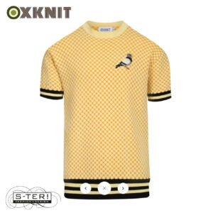 OXKNIT HEREN SHIRT DUIF GEEL