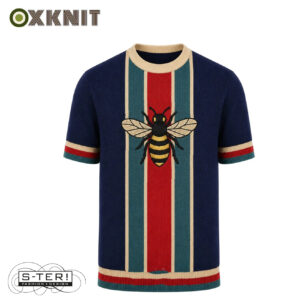 OXKNIT HEREN SHIRT STRIPE AND BEE
