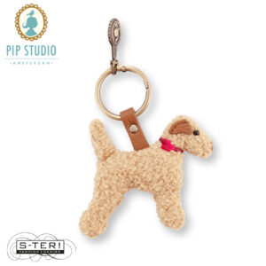 W25.35 PIP STUDIO BOBBY ORNAMENT DOG TEDDY SAND
