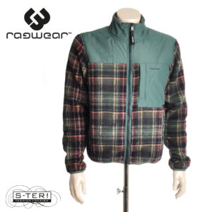 W14.26 Ragwear CHERIOR PRINT FLEECEVEST BALTIC 2622-30020