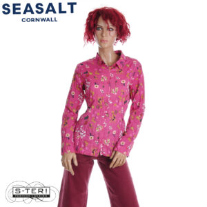W7.14 Seasalt Cornwall LARISSA SHIRT FLORA STUDY ROSA