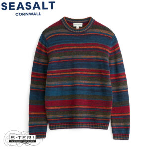 W7.55 Seasalt Cornwall MEN'S JAGO JUMPER ASCAL MULTI