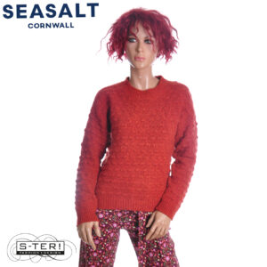 W7.34 Seasalt Cornwall ST AGNES JUMPER RED SAIL
