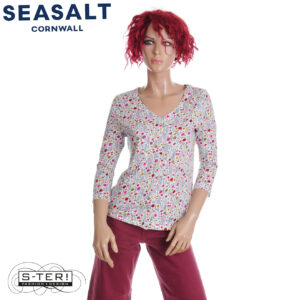 W7.17 Seasalt Cornwall 3/4 STUDIO GLASS TOP WILD BORDERS CHALK