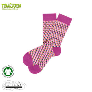 W23.26 TRANQUILLO CONCHITAA SOCKS ROSE DIAMOND