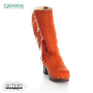 W28.13 Grunbein ALIA SIDE FRINGS CROST BABY ORANGE