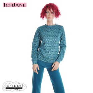 W10.2 ICH JANE SWEATER TELMA MINT GLINT