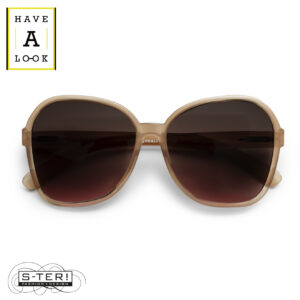 HAVE A LOOK SUNGLASSES BUTTERFLY BEIGE