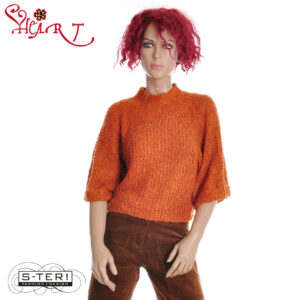 W26.16 HEART BERGAMO SWEATER HX007 KPR D06 ORIENT