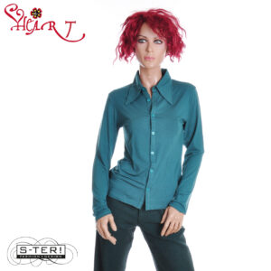W26.20 HEART MIMAS BLOUSE HK054 BVS W36 JASPER GREEN