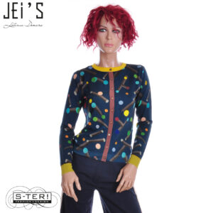 W2.3 JEI'S CARDIGAN TOY'S PRINT D245