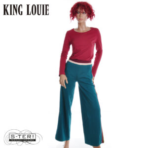 W9.70 KING LOUIE 11033 SWEAT PANTS DAYTONA SWEAT SPRUCED GREEN