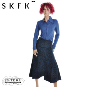 W16.5 SKFK ILARGI SKIRT WSK00710 LEAVES