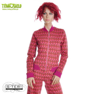 W23.9 Tranquillo BIMBAA JACKET RASPBERRY LEAVES