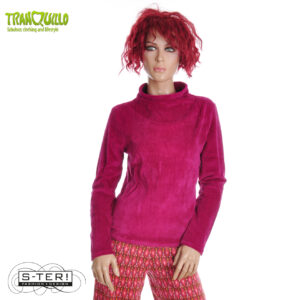 W23.11 Tranquillo SELINAA SWEATSHIRT RASPBERRY