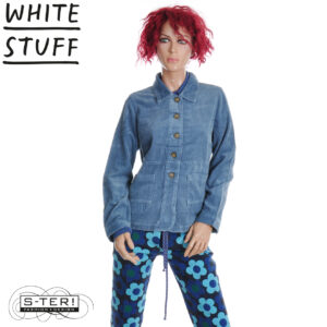 W18.52 WHITE STUFF 444234 CARRIE CORD JACKET DUS BLUE