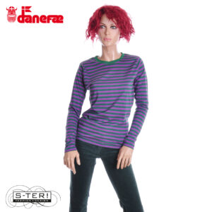 W5.4 danefae DANEJUBII MODAL TEE DARK FOREST PURPLE