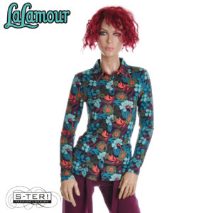W31.18 LALAMOUR AW26352 SILL BLOUSE SLOW BLOOMER