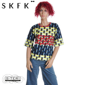 W16.20 SKFK LARIZ T-SHIRT WTS01292 BRICKS